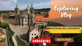 Exploring Weingarten Ravensburg by DJI Drone  Stunning Aerial Views of Germany’s Hidden Gem video [upl. by Yesnyl]