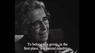 A Message From Hannah Arendt 1964 [upl. by Nauqyt999]