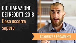 DICHIARAZIONE REDDITI 2018 730 precompilato 730 ordinario e redditi [upl. by Anwadal712]