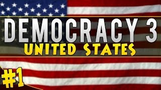 Democracy 3 United States  quotWelcome To Congressquot Part 1 [upl. by Skinner449]