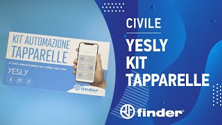 Kit tapparelle YESLY  Come automatizzare le tapparelle con Finder [upl. by Adelric]