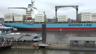 Schlepper für Deutschland  Maersk im März 4K [upl. by Publea31]