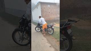 Papa Fasa diye Bike shorts trending youtubeshorts youtube [upl. by Ryun]