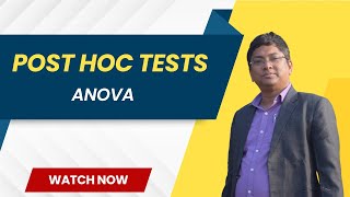 What is Post Hoc Tests in ANOVA in Statistic Hoc Tests in ANOVA [upl. by Buford421]