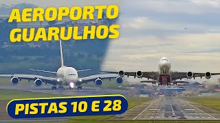 SBGR LIVE 1028  Câmera AO VIVO 24H do Aeroporto Internacional de Guarulhos  GRU Airport [upl. by Leunamesoj450]