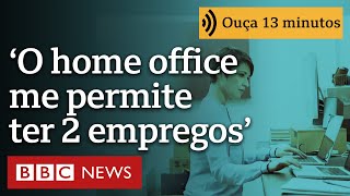 Os trabalhadores que se aproveitam do home office pra acumular empregos em segredo  Ouça 13 minutos [upl. by Shreeves]