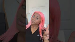 The BEST Wig Install  PINK 13x6 Lace Frontal Wig [upl. by Rap]