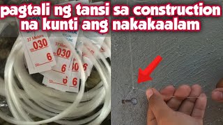 TAMANG PAG TATALI NG TANSI SA PAKO  DALAWANG KLASE NG PAGTALI SA TANSI [upl. by Otreblon]