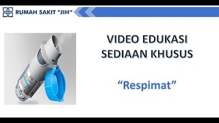 Edukasi Cara Penggunaan Respimat [upl. by Orville980]