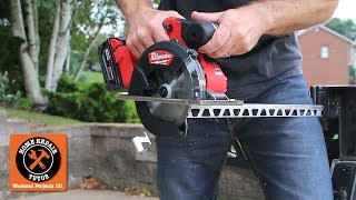 Milwaukee Metal Cutting Circular Saw Cut Anything Metal [upl. by Ecneret995]