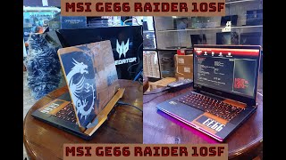 MSI GE66 Raider 10SF Dragonshield Edition Unboxing top 1 [upl. by Enywtna]