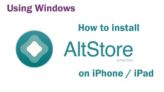 How to install AltStore  Tutorial no jailbreak needed [upl. by Narag]