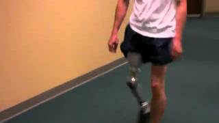 Ossur Symbionic Leg Rheo knee w the Proprio Foot combination  Level Ground [upl. by Bagger406]