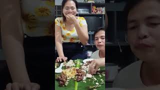 Sarap ng mokbang subscribemychannel food blessings [upl. by Nnyleimaj]