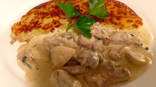 Zürcher Geschnetzeltes Rezept [upl. by Reemas80]