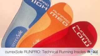 currexSole RUNPRO Orthotic Insoles TheInsoleStorecom [upl. by Zetnod]