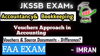 Vouchers Approach in accounting🔥  Accountancyamp BK  JKSSB finance account assistant  🎯 3030 [upl. by Leroi621]