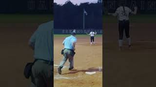 shorts Nice Play by Shortstop and throw to 1st [upl. by Knudson114]