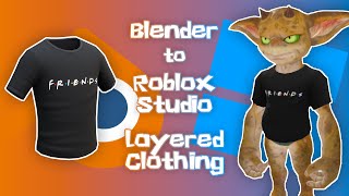 Roblox Layered Clothing How to prepare Accessory or Cloth 3D model in Blender for Roblox Studio [upl. by Ennayar]