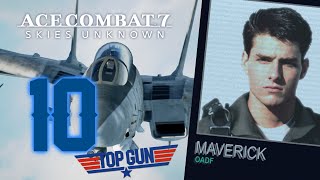 ACE COMBAT 7 REMIX CAMPAIGN MAVERICK STYLE PART 10 [upl. by Nednil]