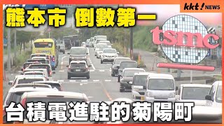 【擁堵城市】熊本縣內部分堵車點減少 但台積電進駐的菊陽町半導體科技園區周邊交通依舊惡化…｜KKT NEWS KKTNEWSTAIWAN [upl. by Craggy]