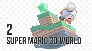 Lets Play Super Mario 3D World pt 2 [upl. by Johnnie]