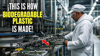 How Biodegradable Plastic is Made  Production [upl. by Gutow56]