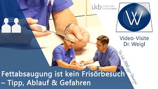 Fettabsaugung OP ist kein Frisörbesuch ⚠ Liposuktion von Bauch Beine Arme Ablauf Gefahren Tipps [upl. by Hcib978]