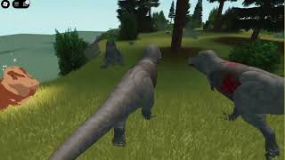 Tyrannosaurus Pack BATTLE  Era of Terror Retro [upl. by Aicekal562]