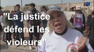 Rabat sitin contre le verdict «laxiste» pour le viol de la fillette de Tiflet [upl. by Leontine]