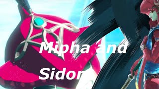 SPOILER Sidon and Mipha in Hyrule Warriors AoC cutscene [upl. by Drawd]