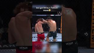 bro got hit by a Tekken move😹 tekken8 tekken ufc ufc308 [upl. by Candis931]