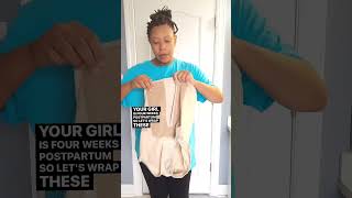 Unveiling the Ultimate Postpartum Girdle Journey [upl. by Nanny777]