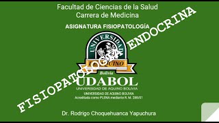 Generalidades Endocrino y Fisiopatologia [upl. by Liu]