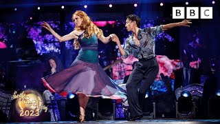 Angela Scanlon amp Carlos Gu Viennese Waltz to You Are The Reason ✨ BBC Strictly 2023 [upl. by Anelleh]