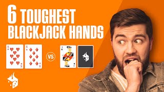 Hardest Blackjack Hands  What to do [upl. by Moon]