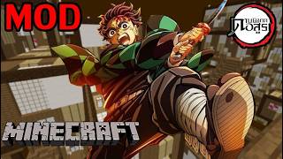 รีวิว Mod Demon Slayer Minecraft 1165 Pc [upl. by Wichern]