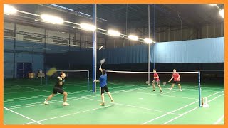 GÁY TEAM Saturday Badminton 1  15062024  Nhóm Gáy Team  Sân Tuấn Huệ QTân Phú [upl. by Fadden88]