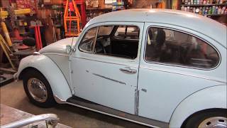 will it run 1968 vw beetle barn find [upl. by Gathers]