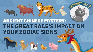 01 How the Chinese Zodiac Animals were chosen  12 animals Chinese Zodiac Story  Chinese Astrology [upl. by Yspyg]