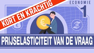 ECONOMIE KORT amp KRACHTIG Prijselasticiteit van de vraag [upl. by Culley542]