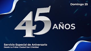 Servicio Especial de Aniversario [upl. by Aibara846]