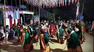 OSEY RAMULAMMA SONG BY MARKAPUR KOLATAM TEAM🤩🥰  GANESH UTSAVAM❤️🙏 [upl. by Xuagram287]