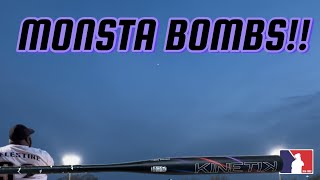 2024 MONSTA USSSA KINETIK SLOWPITCH SOFTBALL BAT REVIEW  CHALLENGE ISSUED AT THE END [upl. by Edobalo]