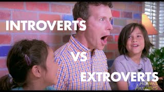 Introverts vs Extroverts FOR KIDS  Adams Answers [upl. by Sunny171]