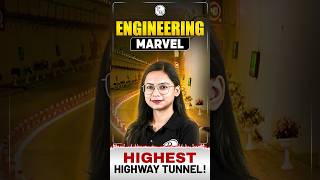 Atal Tunnel  Worlds Longest Highway Tunnel 😱rrbje sscje ataltunnel engineerswallah [upl. by Nekciv]