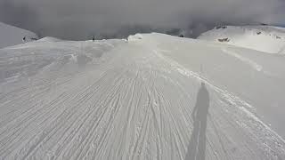 Ski Black Crows Orb  Grand Massif  Flaine 04022018 [upl. by Ellerd]