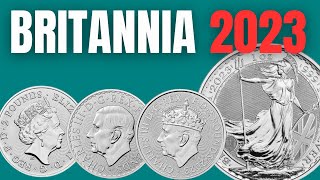 A MUST HAVE All 3 2023 Silver Britannia from the Royal Mint UK 1oz [upl. by Nadoj436]