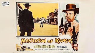 Masterson of Kansas  Full Movie  Silver Scenes [upl. by Idroj]