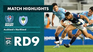 RD 9 HIGHLIGHTS Auckland v Northland Bunnings NPC 2023 [upl. by Ehcnalb262]